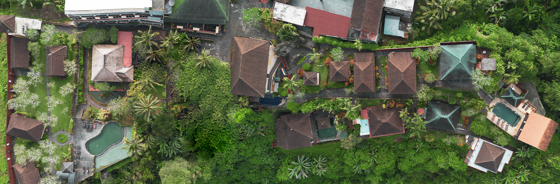 Tanah Merah Art Resort - Drone View
